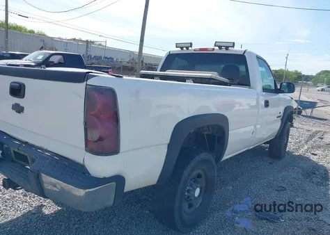 2007 Chevrolet Silverado 2500Hd Classic Work Truck z USA, uszkodzony, nr VIN 1GCHC24U07E139478